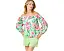 Топ с открытыми плечами Lilly Pulitzer Siloe с длинными рукавами на манжетах