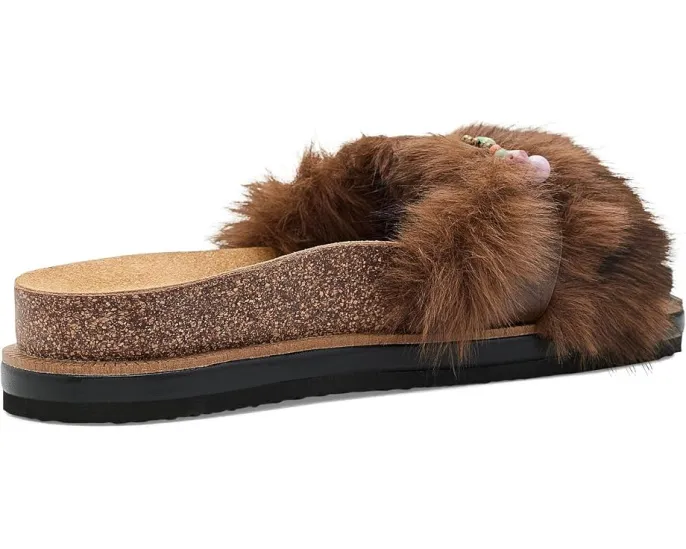 Слайды Free People Frankie с мехом и пряжкой