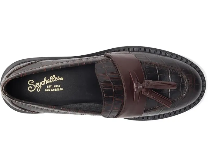 Оксфорды Seychelles Final Call с кисточками и наборным каблуком