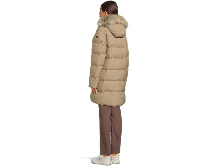 Пуховая парка Blossom с высоким ворсом и съемным искусственным мехом