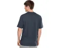 Футболка поло Faherty Short Sleeve Sunwashed Henley с вырезом и планкой