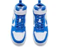 Кроссовки Nike Kids Court Borough Mid 2 для старших детей с кожаным верхом