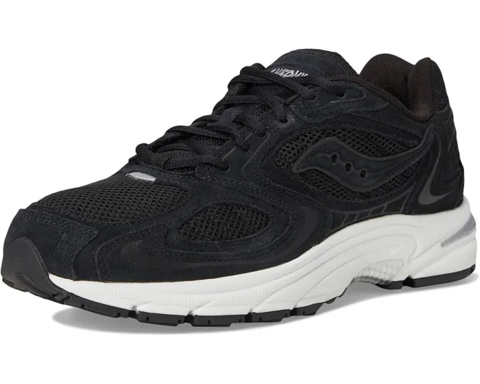Кроссовки Saucony Grid Jazz 9 с сетчатым верхом и замшевыми вставками