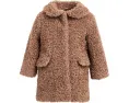 Пальто из искусственной овчины Janie and Jack бежевого цвета для малышей
