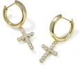 Kendra Scott Серьги Крест с кристаллами
