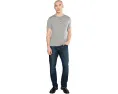 Футболка John Varvatos Duke Henley с небесно-серым принтом