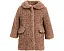 Пальто из искусственной овчины Janie and Jack бежевого цвета для малышей