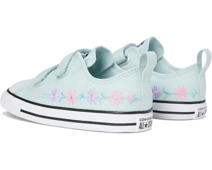 Кроссовки Converse Chuck Taylor All Star Florals Easy-On для малышей с цветочной вышивкой