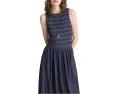 Платье Madewell джинсовое с круглым вырезом и напуском
