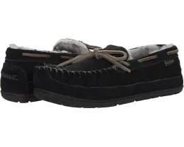 Тапочки L.L.Bean Wicked Good Moccasins из овчины с подошвой TPR