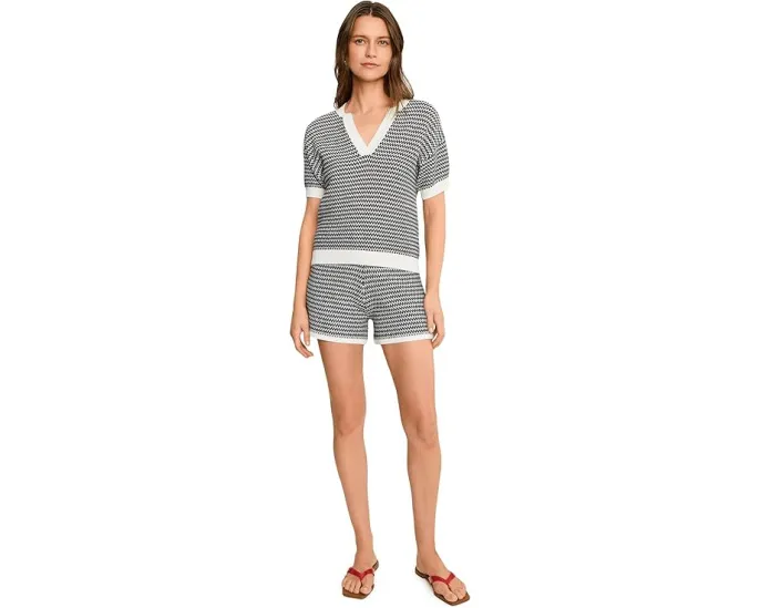 Varley Шорты Villiers Knit с трикотажным узором