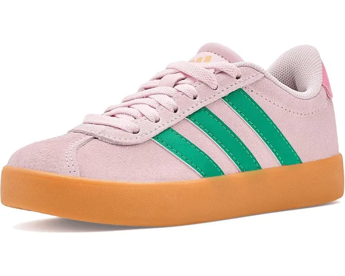 Кроссовки VL Court 3.0 детские на мягкой замше от Adidas