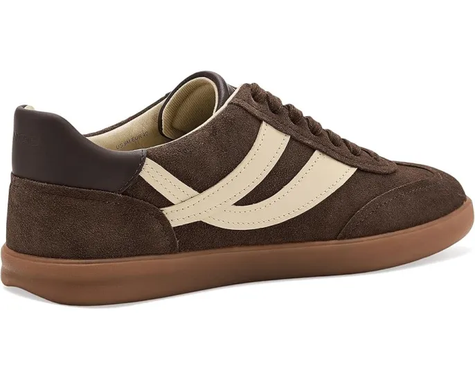 Кроссовки Vince Oasis-W из мягкой кожи и замши с волнообразным дизайном