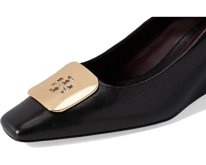 Туфли Georgia Wedge на платформе 55 мм из премиальной кожи Tory Burch
