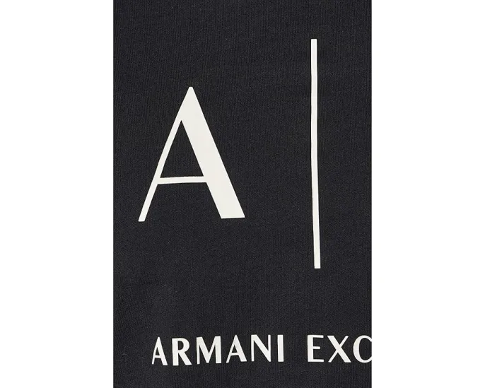 Armani Exchange Футболка из хлопкового джерси приталенного кроя