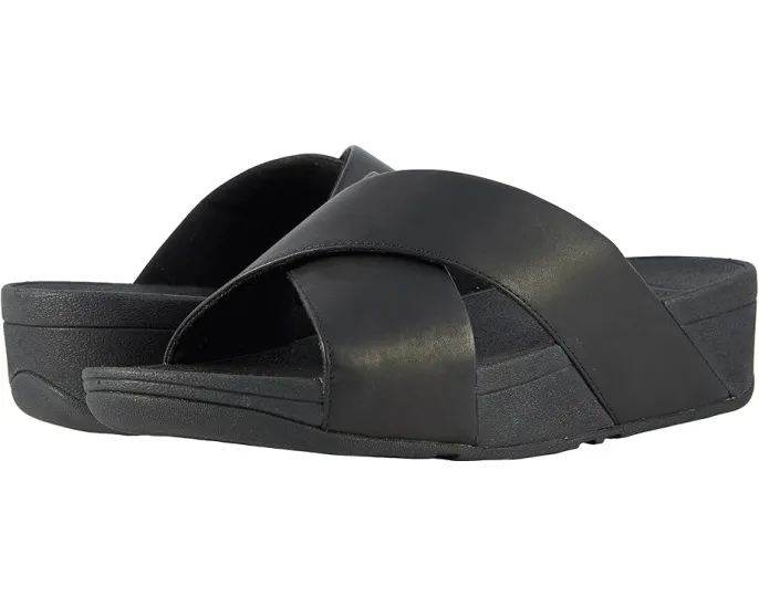 Кожаные сандалии FitFlop Lulu Cross Slide