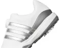 Детская обувь для гольфа Adidas Tour360 Boa 24 с водонепроницаемым верхом и системой BOA