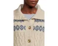 Кардиган Faherty Highland Fairisle из смеси мериносовой шерсти и хлопка