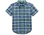 Polo Ralph Lauren рубашка Plaid Cotton Oxford хлопковая с коротким рукавом синяя