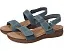 Кожаные сандалии Clarks April Clover на ремешке с пробковой стелькой