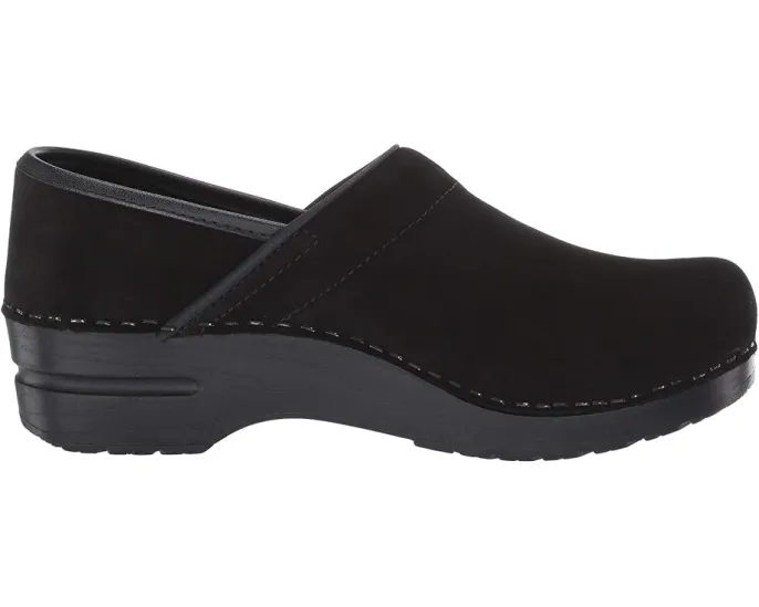 Сабо Sanita Nina из мягкой замши с анатомической стелькой