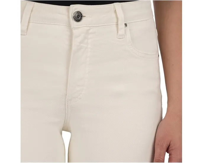 Широкие джинсы KUT from the Kloth Meg с высокой посадкой и подвернутым низом