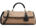 Сумка Brahmin Dayan из кожи с крокодиловым тиснением и магнитной застежкой
