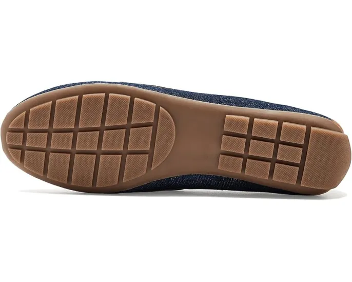 Кроссовки Vaneli Alda из денима и кожи с круглым носком