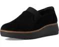 Clarks Zylah Sky балетки на платформе с текстильным верхом