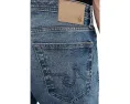 Джинсы AG Tellis Modern Slim Horsetail с эффектом потертостей