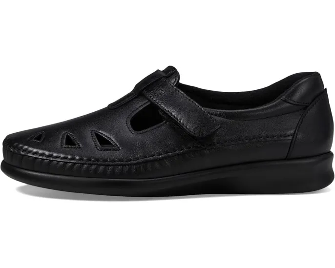 Лоферы SAS Roamer T-Strap Comfort с широкой колодкой и стелькой CoolStep