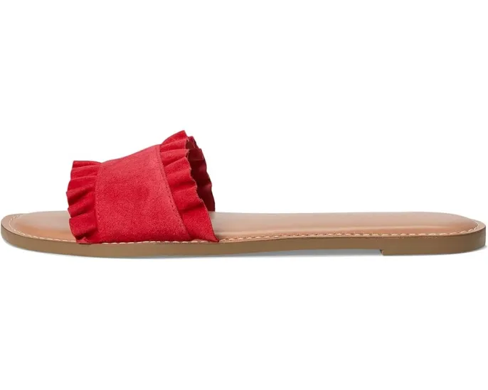 Сланцы Jack Rogers Rozette с рюшами и квадратным носком