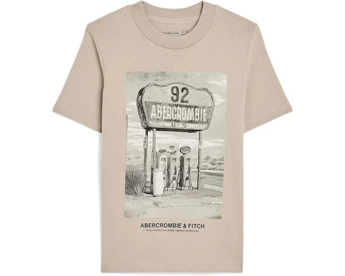 Футболка Race Car Photo Tee abercrombie kids для детей