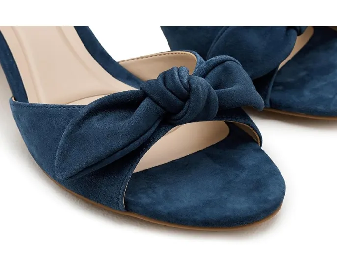 Босоножки Pelle Moda Eaden с бантом и каблуком из джута