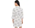 Palm Banks 3/4 Sleeve Shift Dress