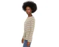 Топ Long Sleeve Boatneck Knit w/ Twist Detail Liverpool Los Angeles с полосатой вязкой