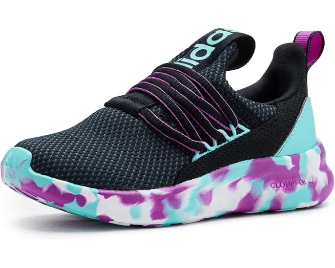 Adidas Lite Racer Adapt 7.0 детские кроссовки с эластичными шнурками