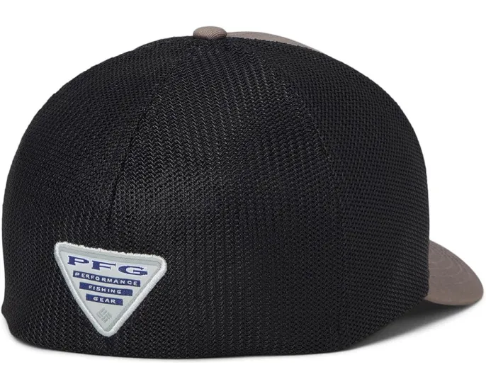 Кепка Columbia PFG Logo Mesh Ball Cap с технологией Flexfit для рыбалки