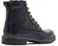 Мужские кожаные ботинки Steve Madden Rydder с боковой молнией и круглым носком
