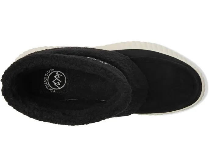 Ботильоны White Mountain Digital с искусственным мехом и клиновидной подошвой