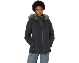 Пуховая куртка Obermeyer Circe Down с капюшоном и светоотражающими деталями