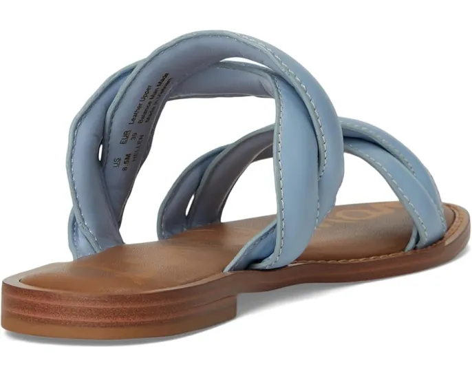 Сандалии Sam Edelman Hellen с плетеными ремешками и небольшим квадратным каблуком