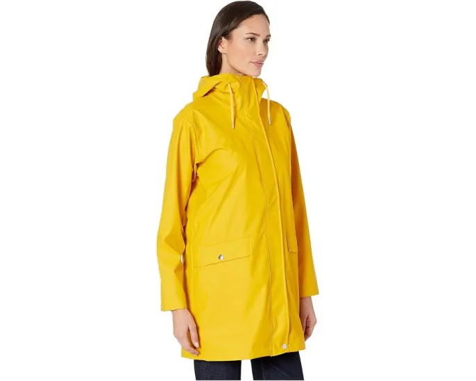 Длинный плащ Moss RainCoat с технологией Helox+ от Helly Hansen
