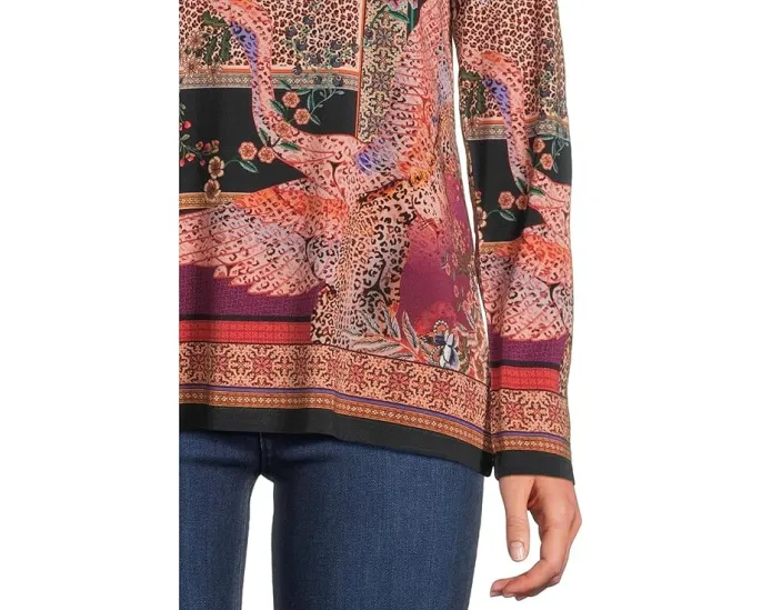 Длинная футболка с круглым вырезом The Janie Favorite Johnny Was