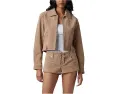 Косуха Blank NYC Latte Frappe из натуральной замши с молниями
