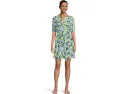 Платье Lilly Pulitzer Olivine с коротким рукавом из переработанного полиэстера
