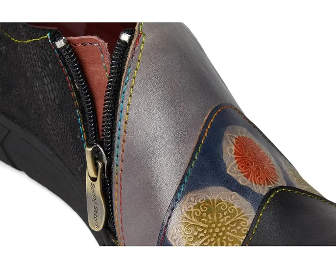 Кроссовки L'Artiste by Spring Step Lata с ручной росписью и резинкой