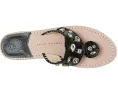 Jack Rogers босоножки Jacks Flat Jeweled Sandals с декором стразами
