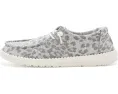 Hey Dude Wendy Stretch Jersey Leopard кеды с принтом
