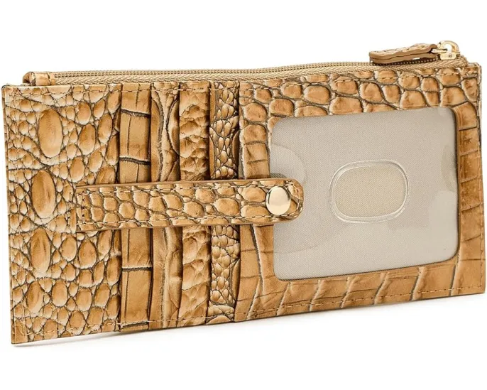 Brahmin Миниатюрный кошелек для кредитных карт с отделением на молнии